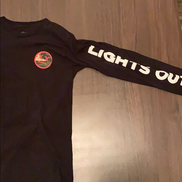 Lights Out Long Sleeve Tee Shirt - Picture 3 of 4
